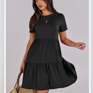 Copper Key Black Dress